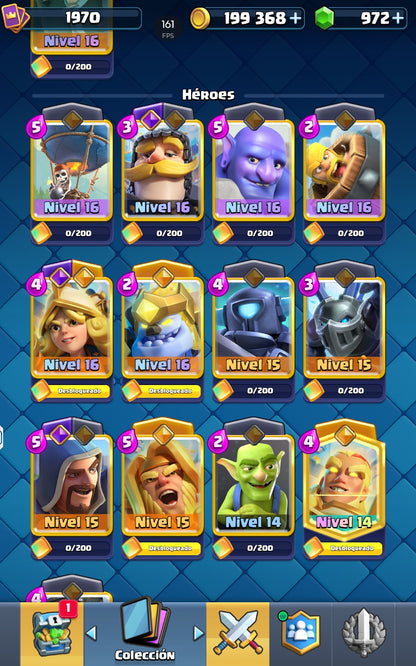 👑 Cuenta Clash Royale
