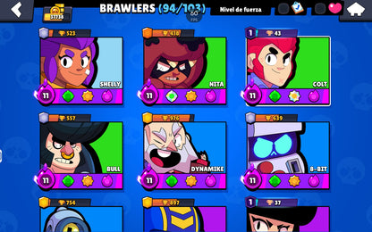 ⚡ Cuenta Brawl Stars