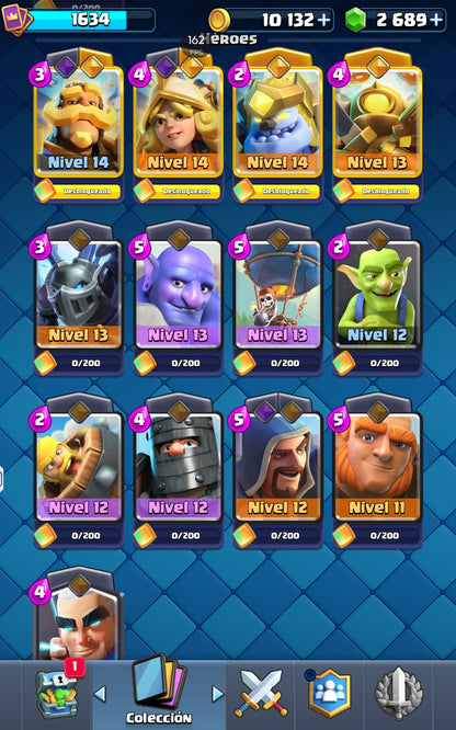 👑 Cuenta Clash Royale