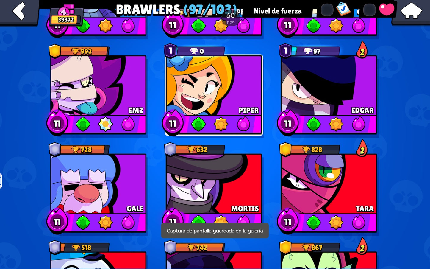 ⚡ Cuenta Brawl Stars