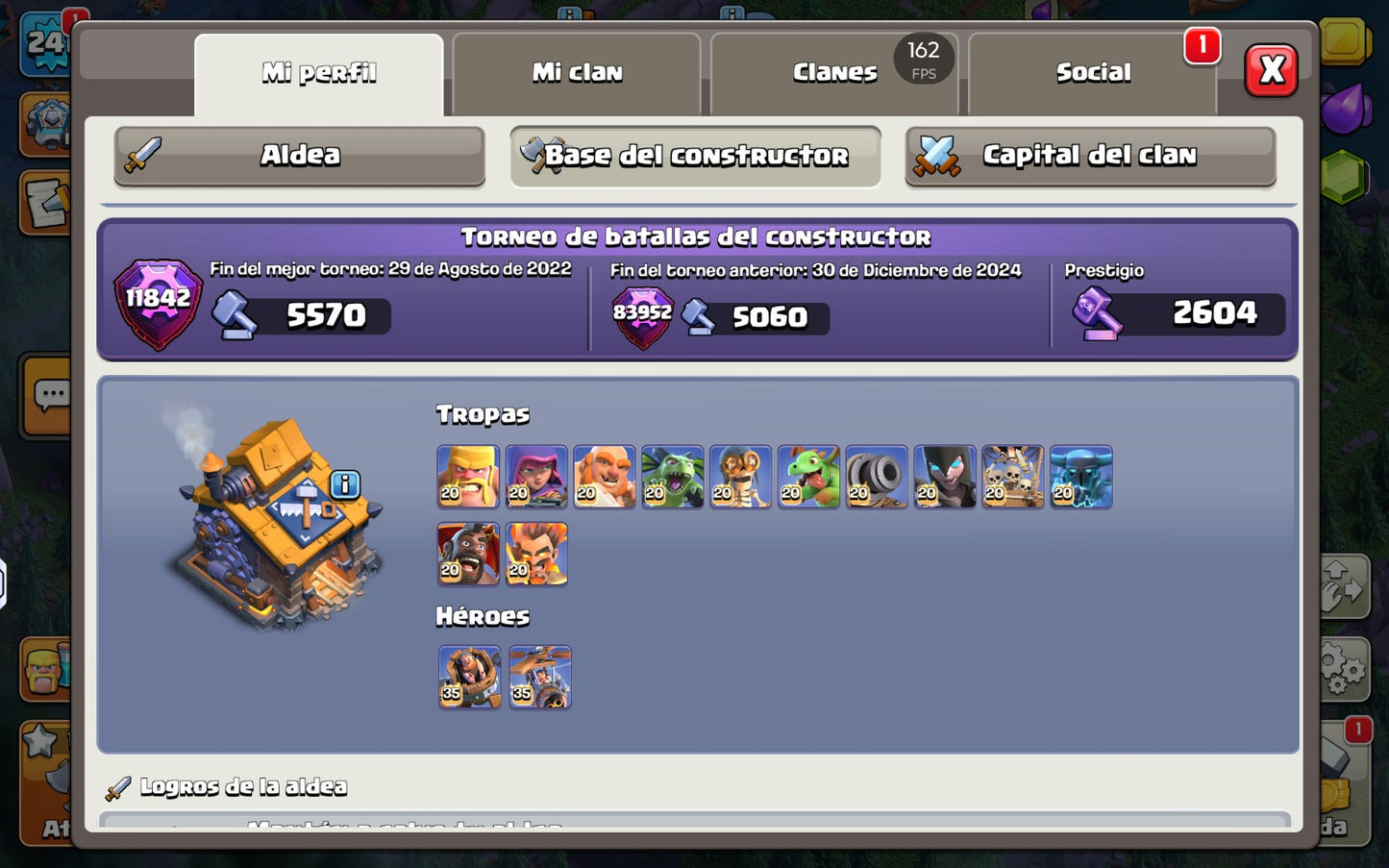 🏰 Cuenta Clash of Clans