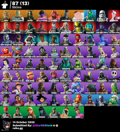 🎮 Cuenta Fortnite