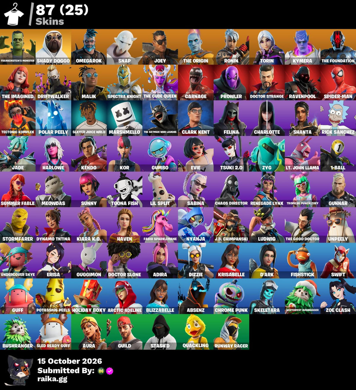 🎮 Cuenta Fortnite
