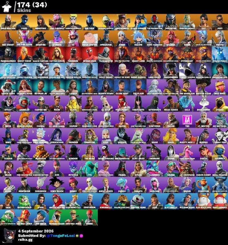 🎮 Cuenta Fortnite