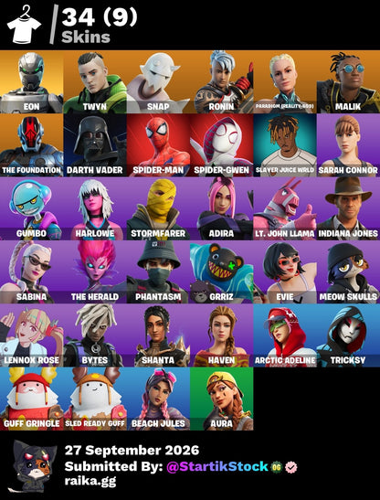 🎮 Cuenta Fortnite