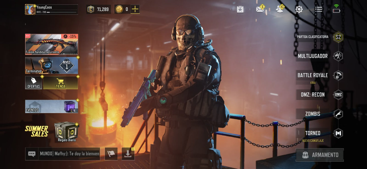 🎖️ Cuenta COD Mobile