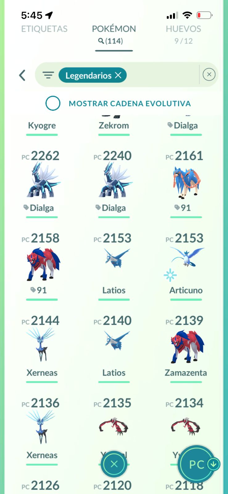 ⚡ Cuenta Pokémon