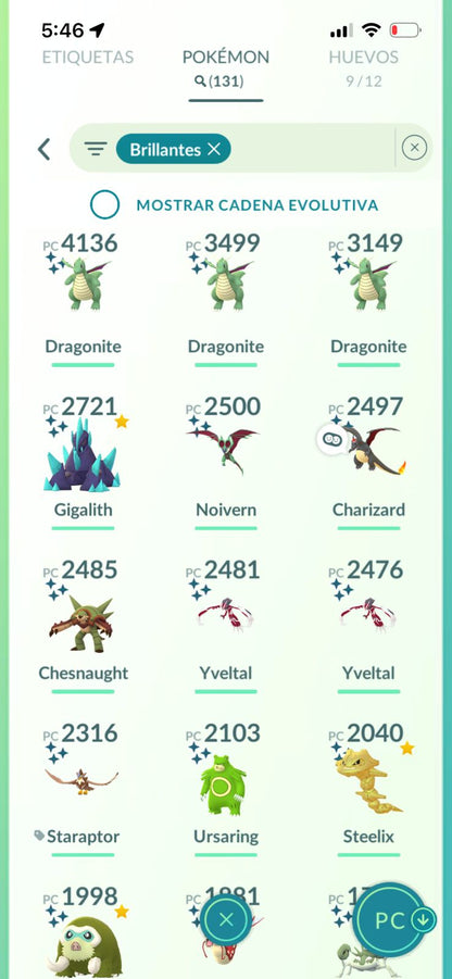 ⚡ Cuenta Pokémon