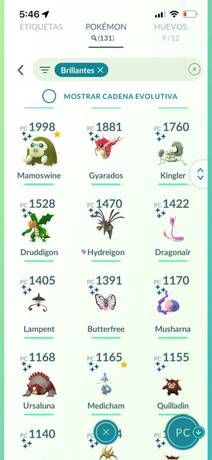 ⚡ Cuenta Pokémon