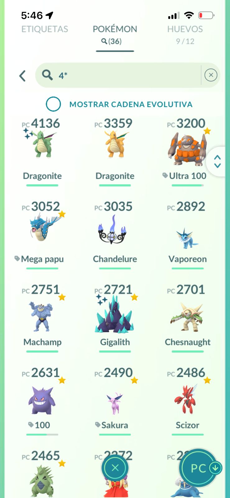 ⚡ Cuenta Pokémon
