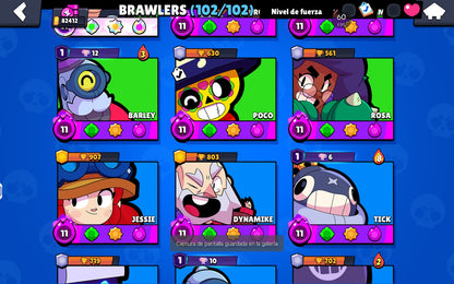 ⚡ Cuenta Brawl Stars