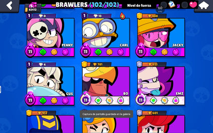 ⚡ Cuenta Brawl Stars