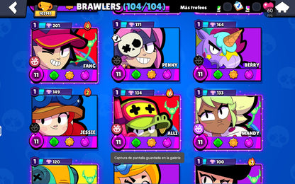 ⚡ Cuenta Brawl Stars