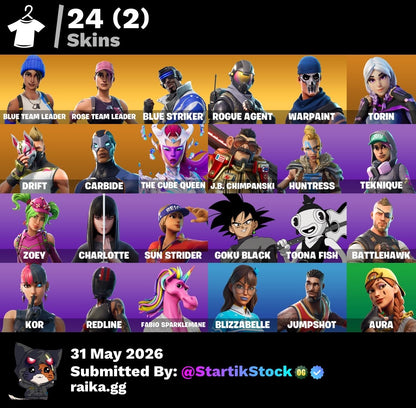 🎮 Cuenta Fortnite