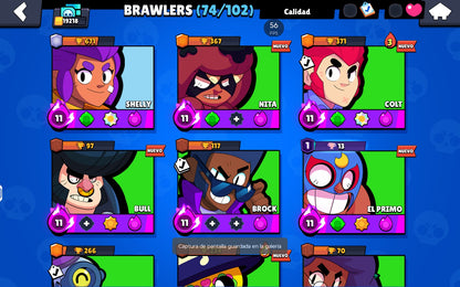 ⚡ Cuenta Brawl Stars