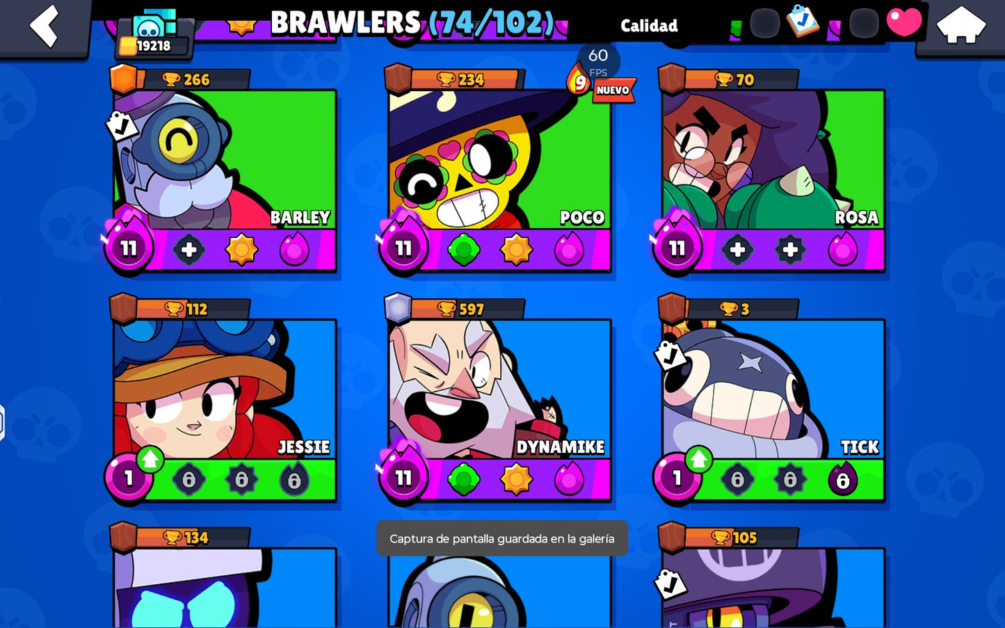 ⚡ Cuenta Brawl Stars