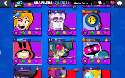 ⚡ Cuenta Brawl Stars