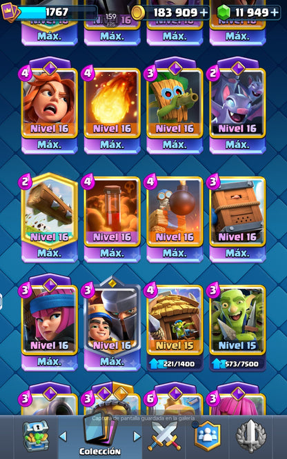 👑 Cuenta Clash Royale