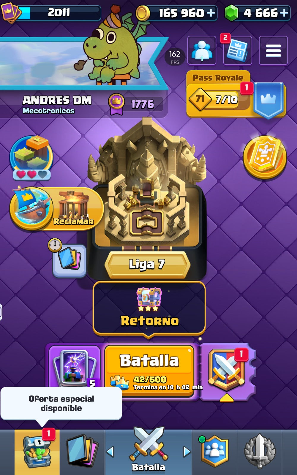 👑 Cuenta Clash Royale