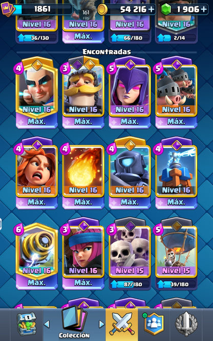 👑 Cuenta Clash Royale