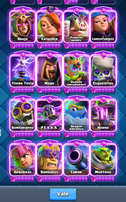 👑 Cuenta Clash Royale