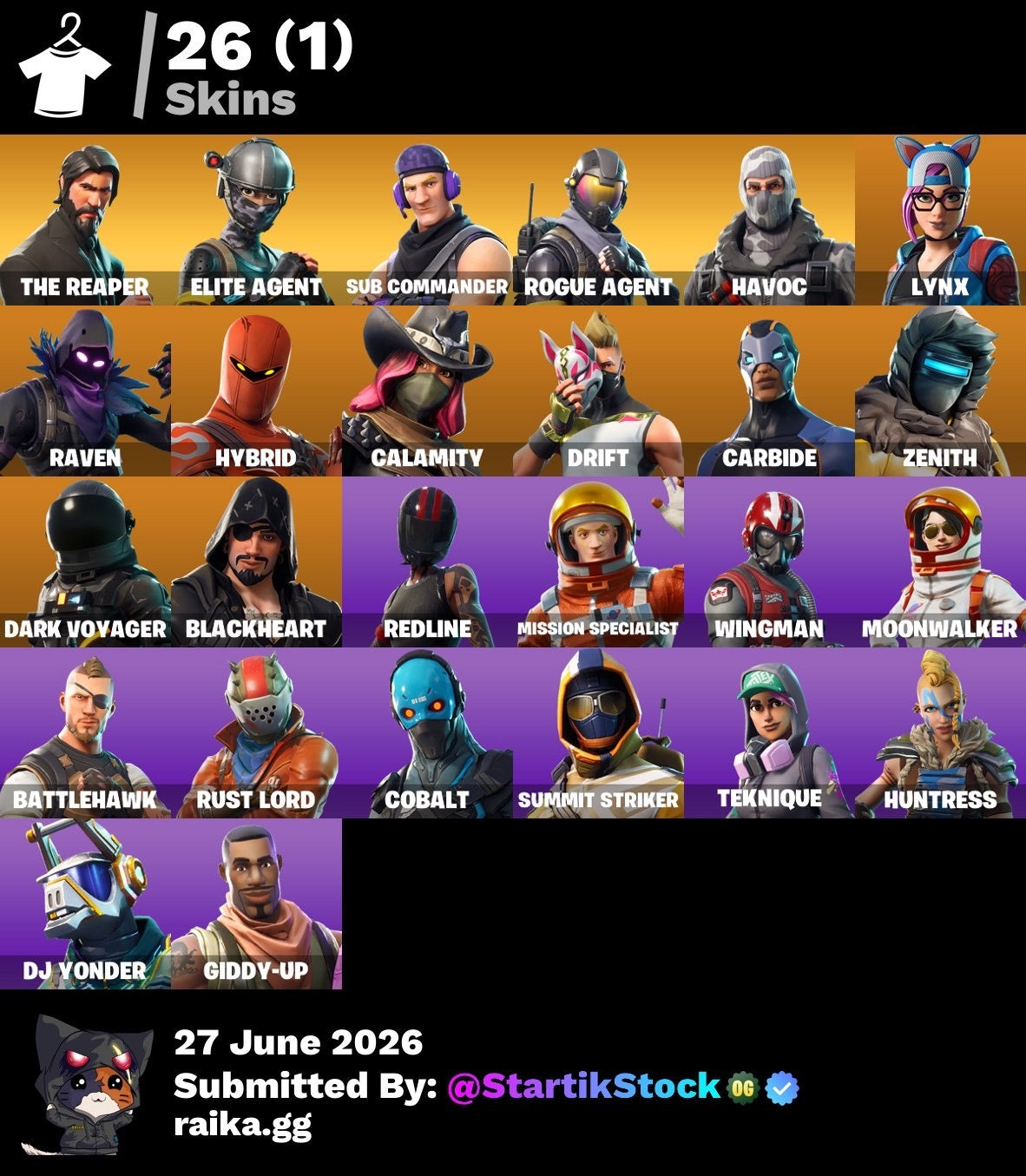 🎮 Cuenta Fortnite