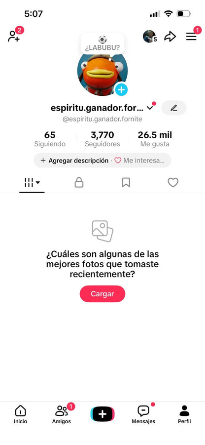 📱 Cuenta TikTok