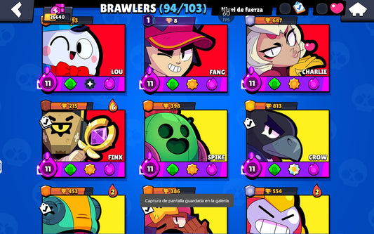 ⚡ Cuenta Brawl Stars