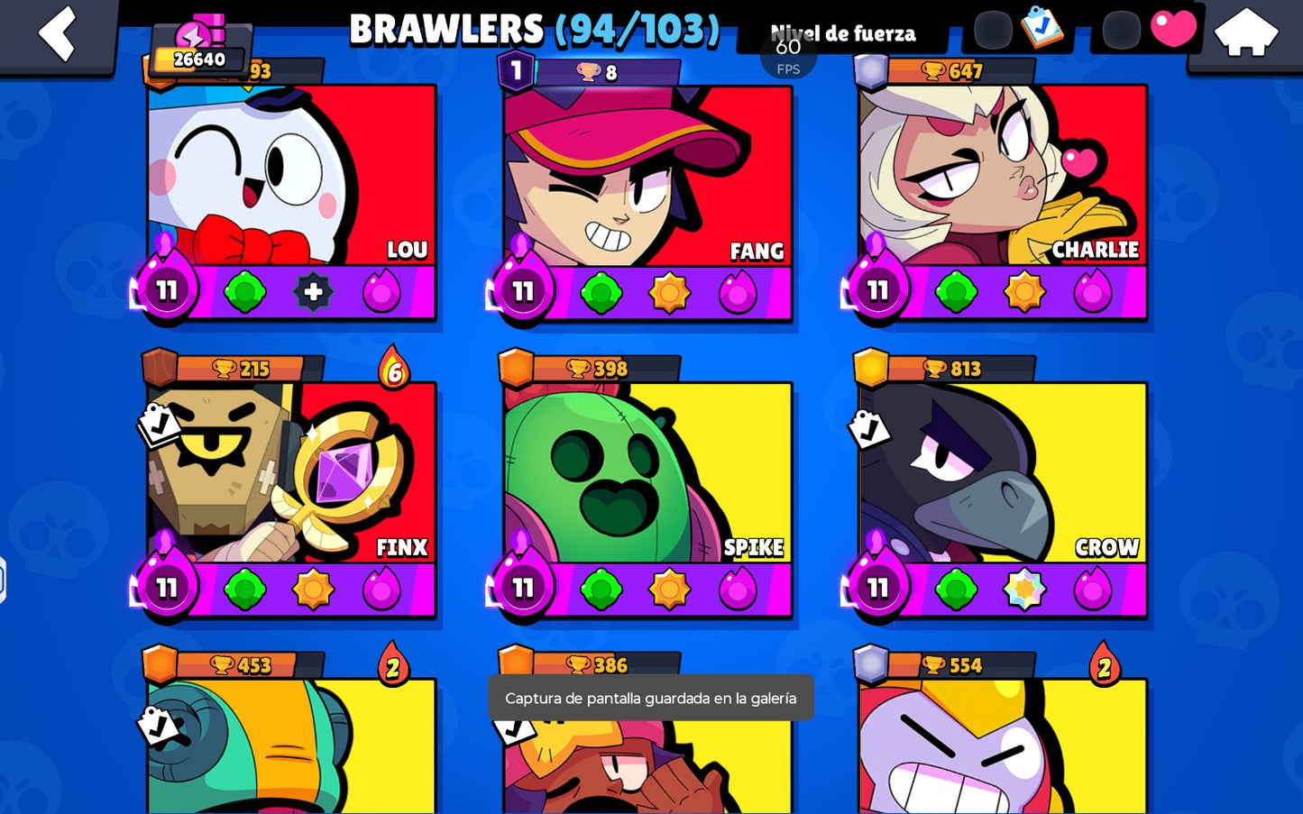 ⚡ Cuenta Brawl Stars