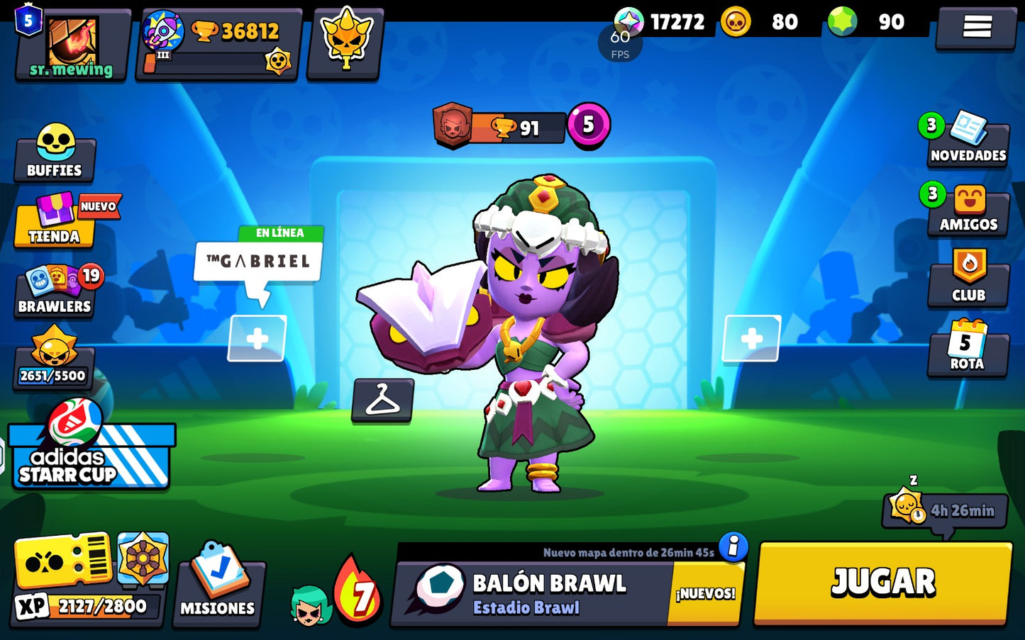 ⚡ Cuenta Brawl Stars