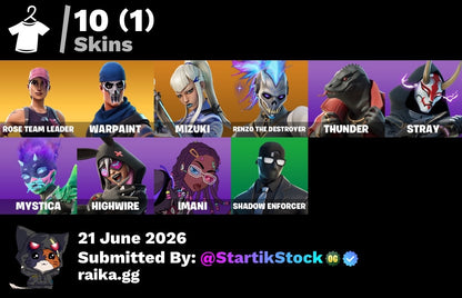 🎮 Cuenta Fortnite