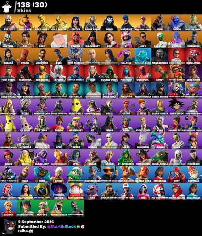 🎮 Cuenta Fortnite