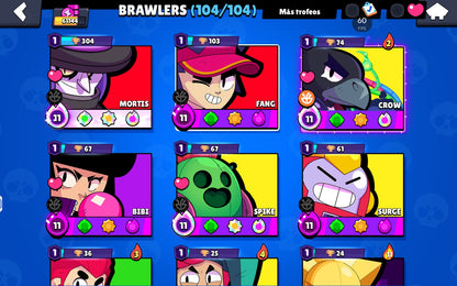 ⚡ Cuenta Brawl Stars
