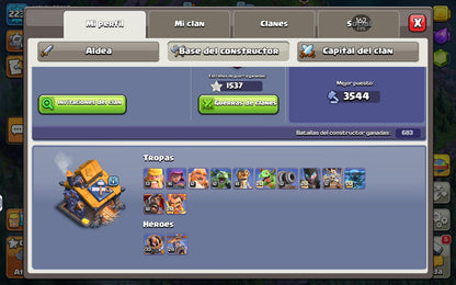 🏰 Cuenta Clash of Clans