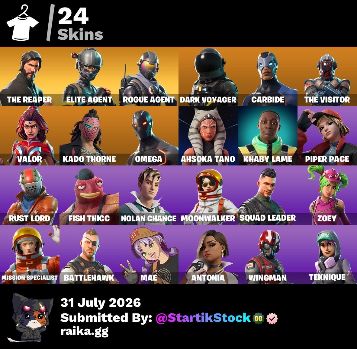 🎮 Cuenta Fortnite