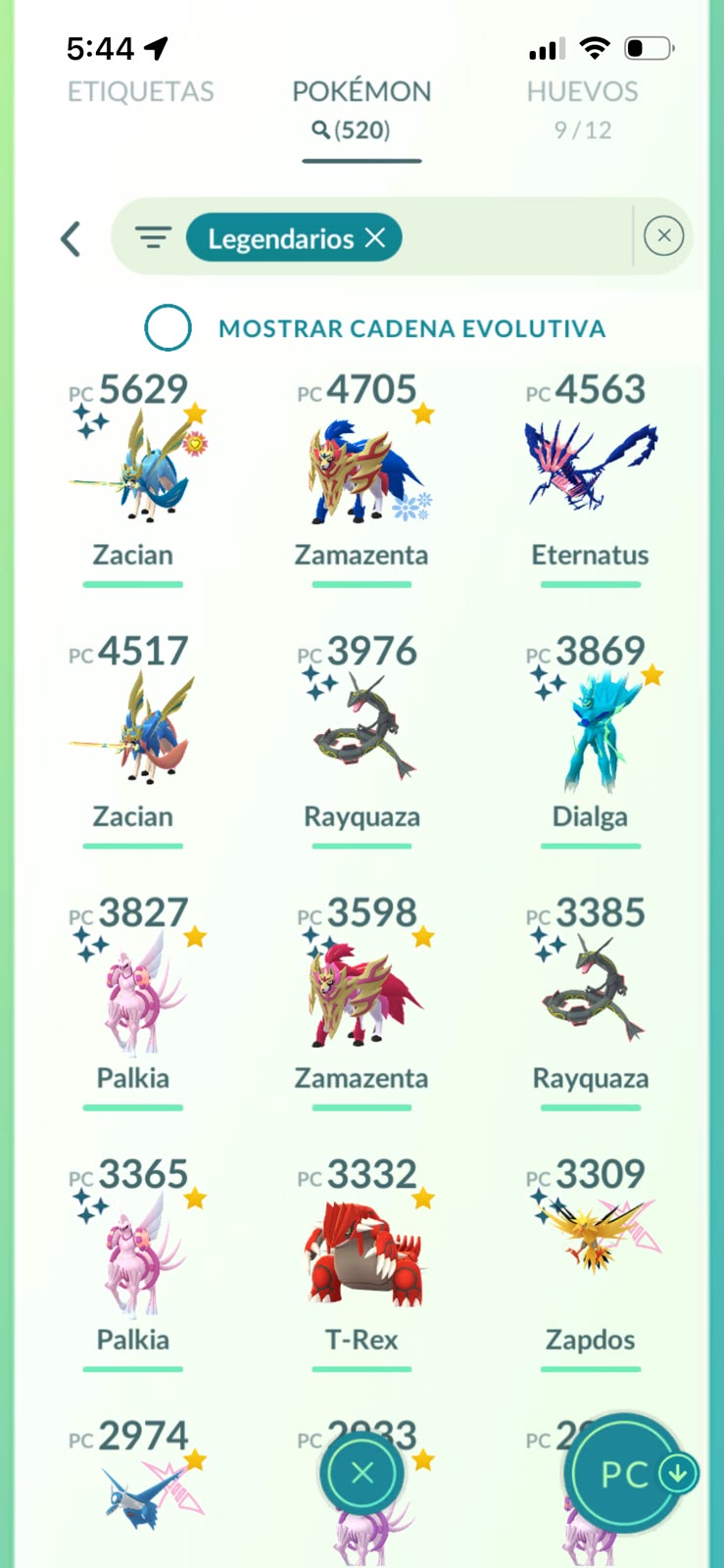 ⚡ Cuenta Pokémon