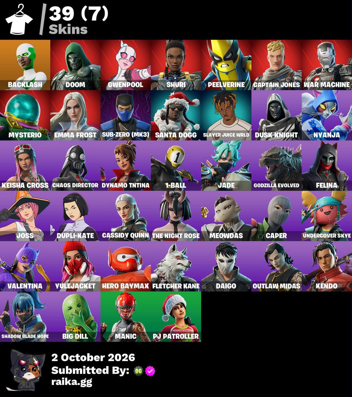 🎮 Cuenta Fortnite