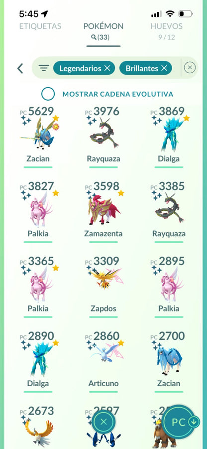 ⚡ Cuenta Pokémon