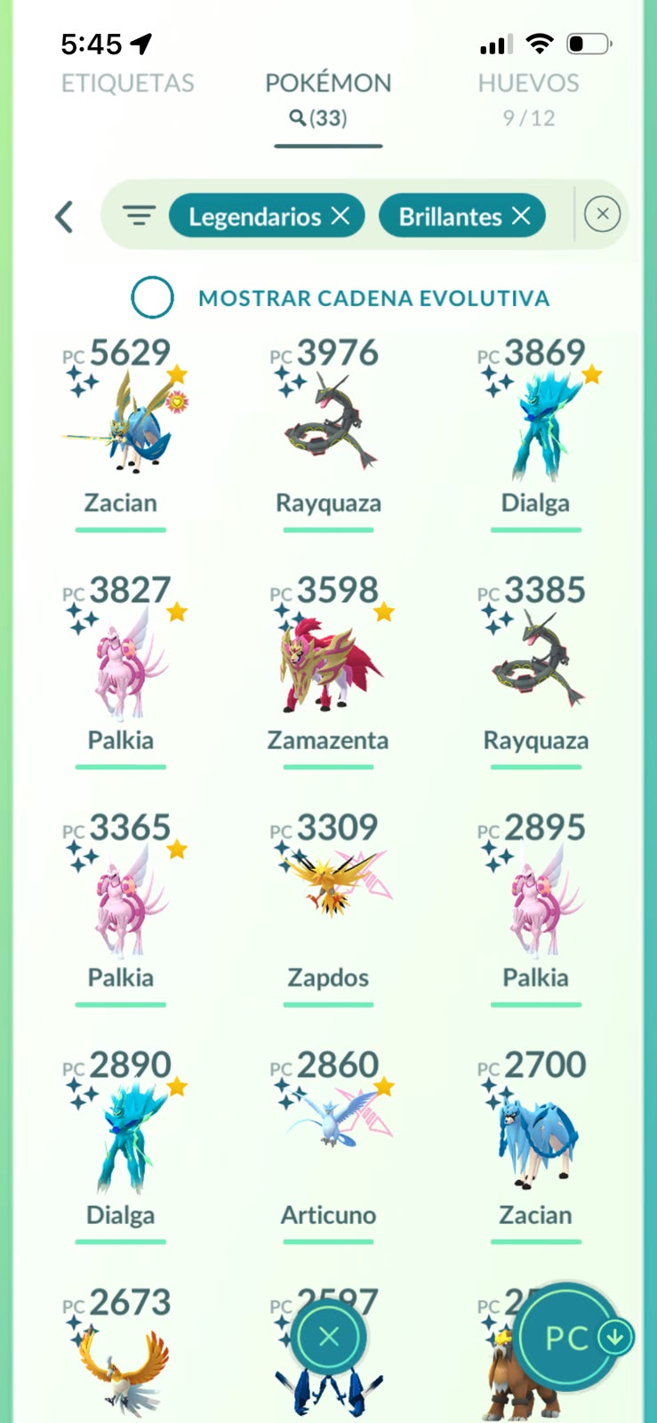 ⚡ Cuenta Pokémon
