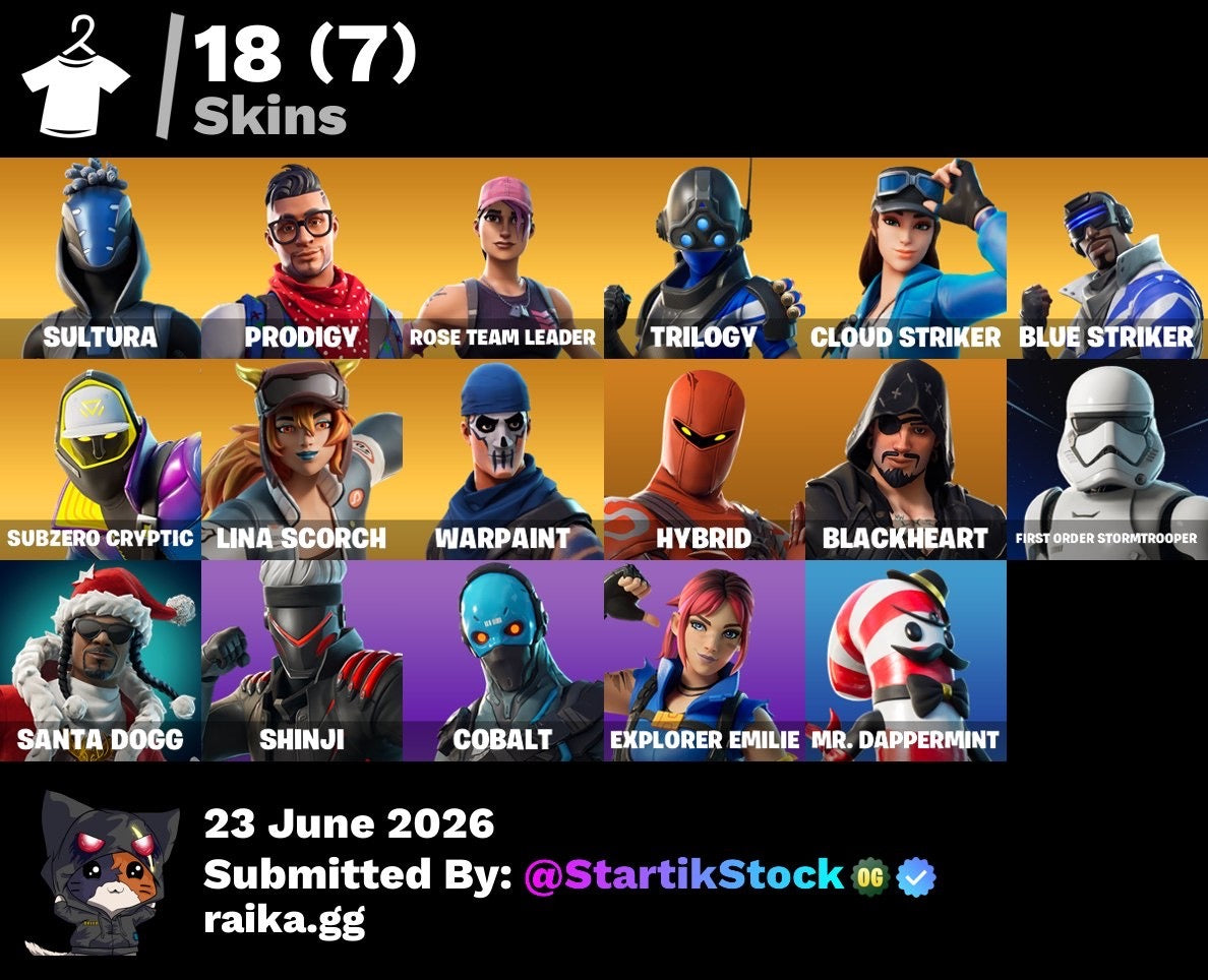 🎮 Cuenta Fortnite