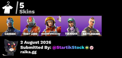 🎮 Cuenta Fortnite