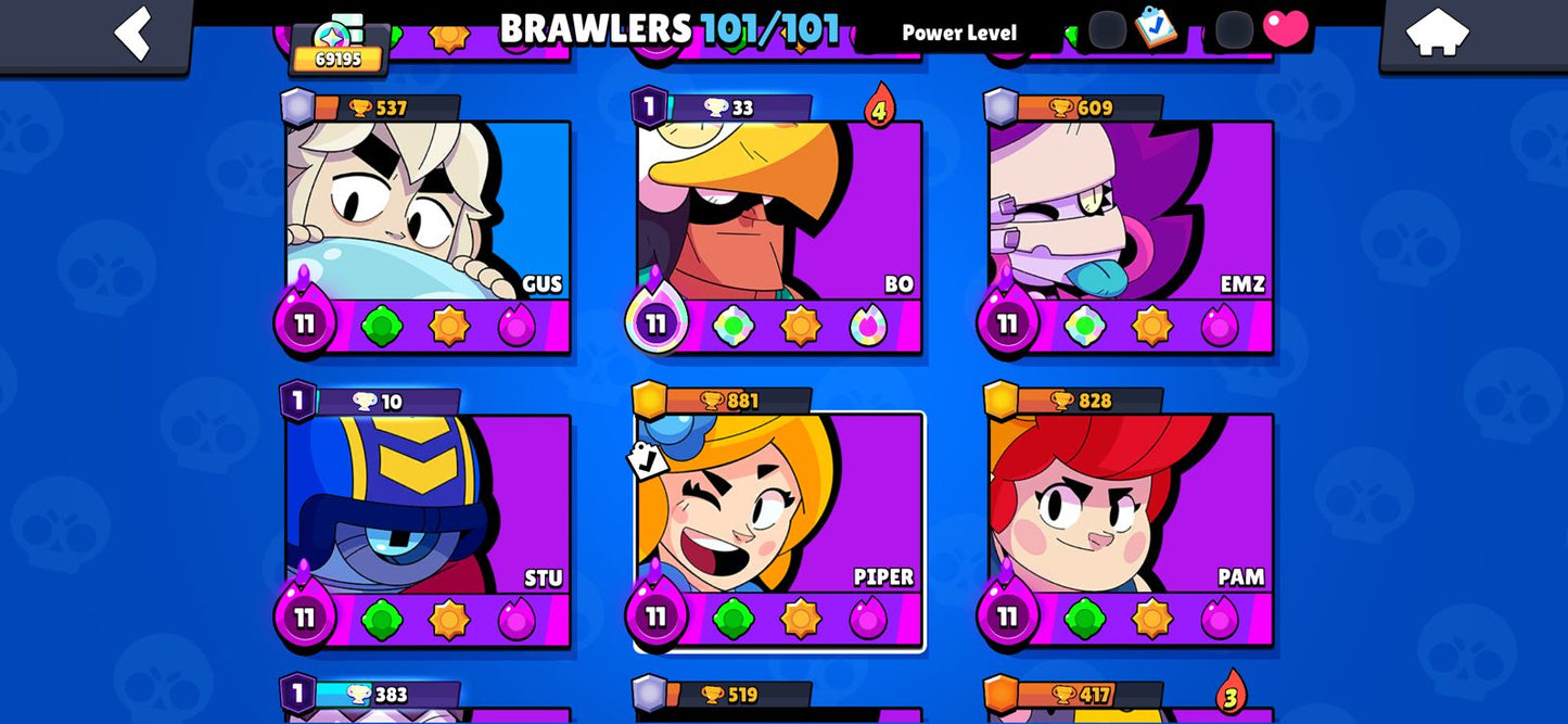 ⚡ Cuenta Brawl Stars