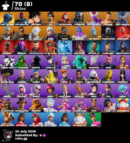 🎮 Cuenta Fortnite