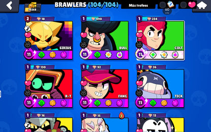 ⚡ Cuenta Brawl Stars
