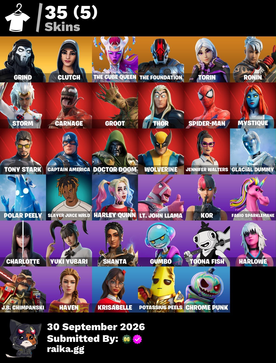 🎮 Cuenta Fortnite