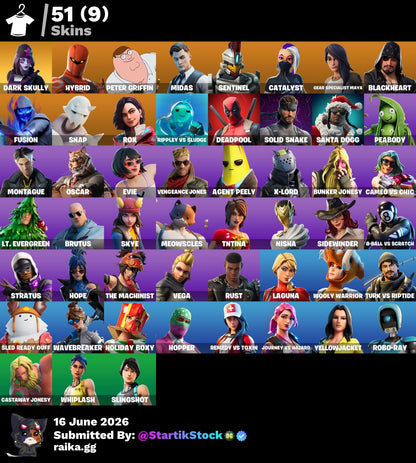 🎮 Cuenta Fortnite