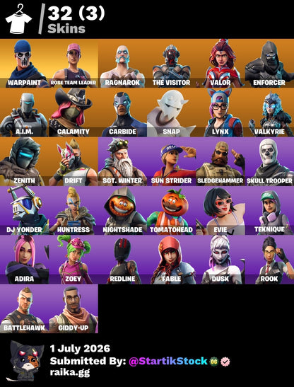🎮 Cuenta Fortnite