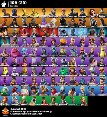 🎮 Cuenta Fortnite