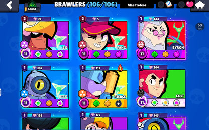 ⚡ Cuenta Brawl Stars