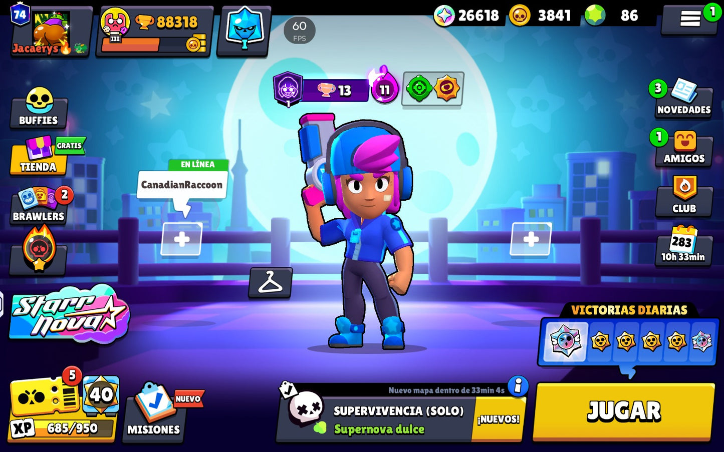 ⚡ Cuenta Brawl Stars